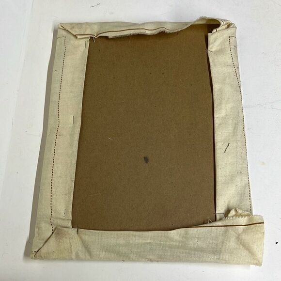 Handmade Crafts Needlepoint Embroidery Floral Upholstery Pillow 11"x14" - Picture 6 of 8